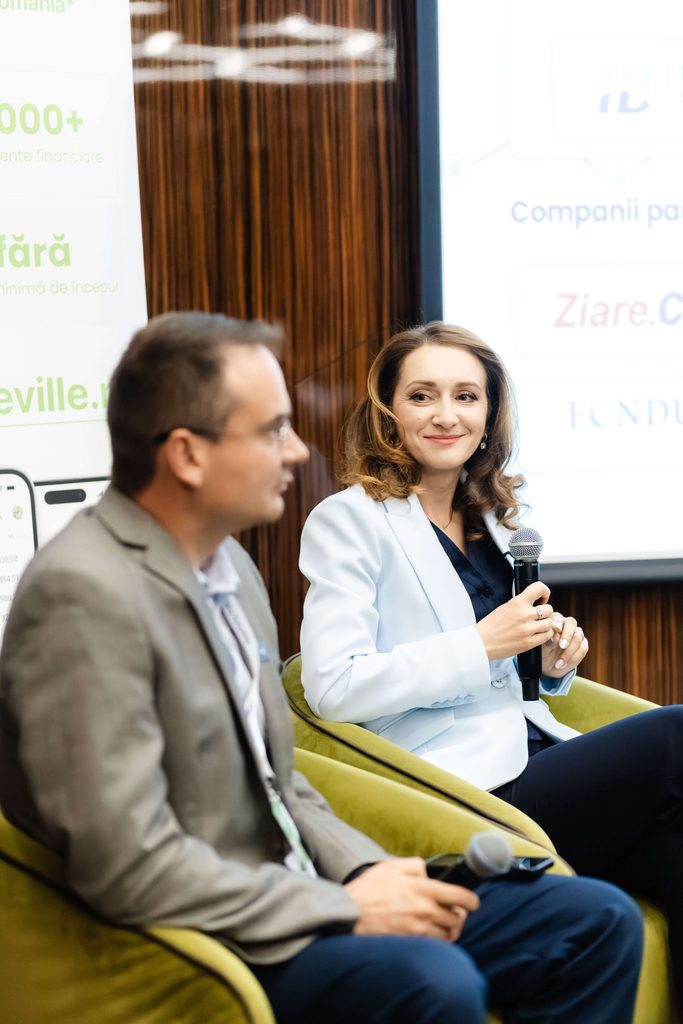 Prezentare în cadrul Tradeville Quarterly Report despre importanța educației financiare dincolo de cotații și grafice.