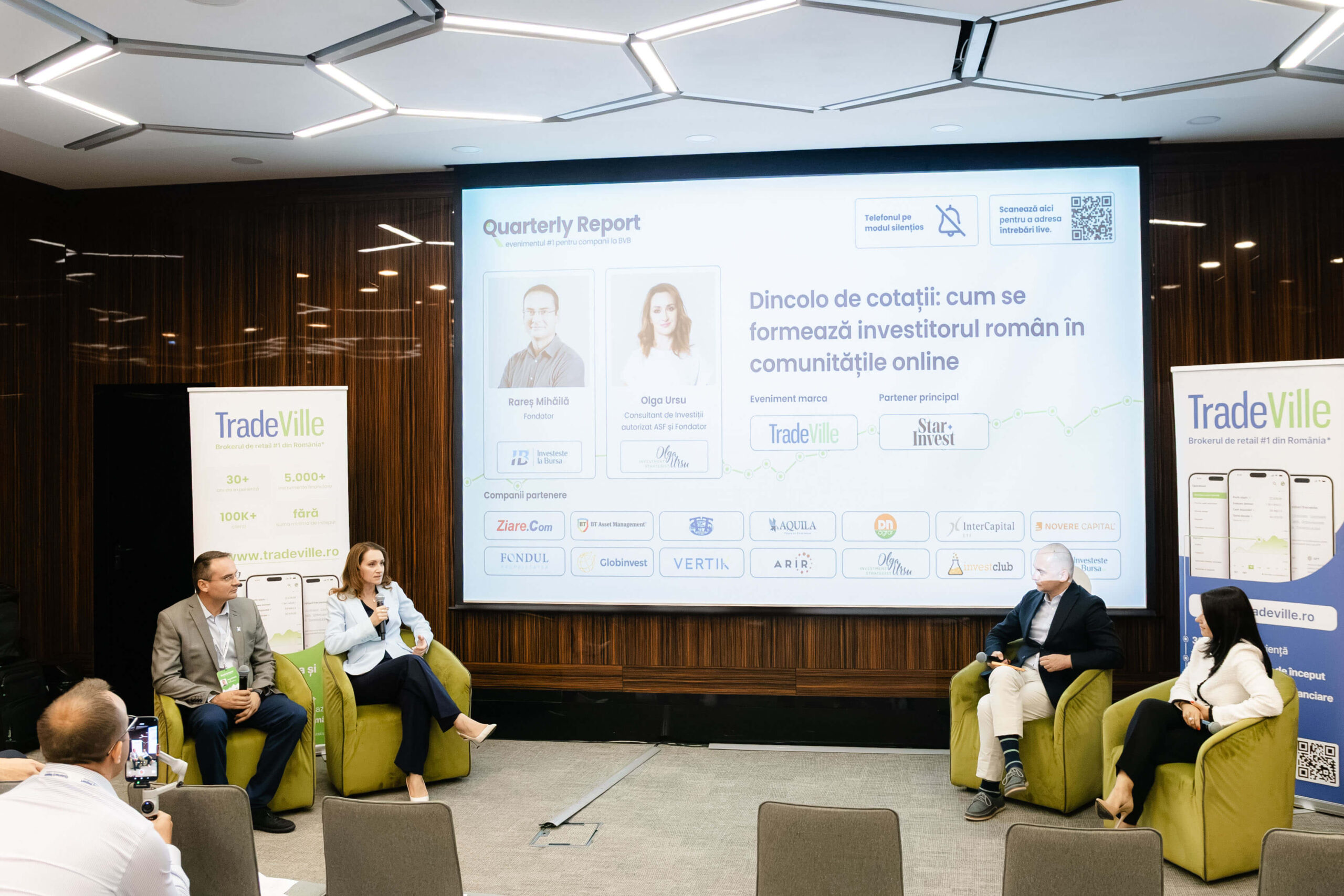 Tradeville Quarterly Report: Cum se formează, de fapt, un investitor, dincolo de cotații
